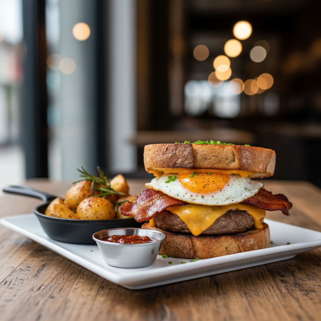 Breakfast sandwich