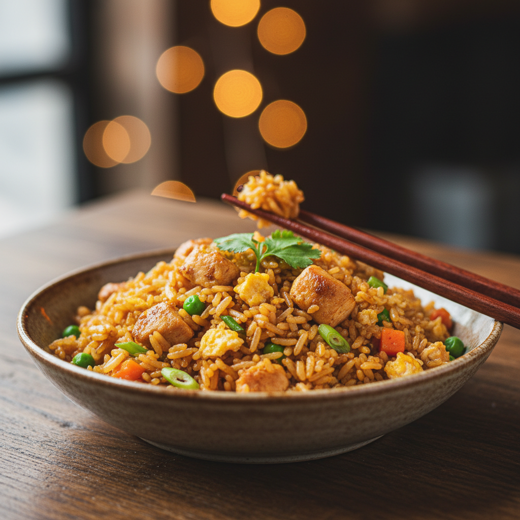 Chicken fried rice