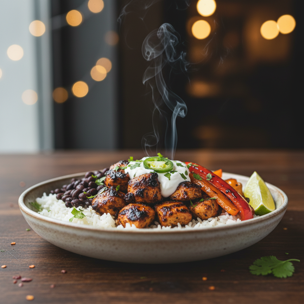 Chipotle bowl (chicken)