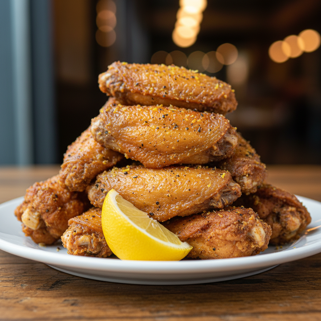 Lemon pepper wings